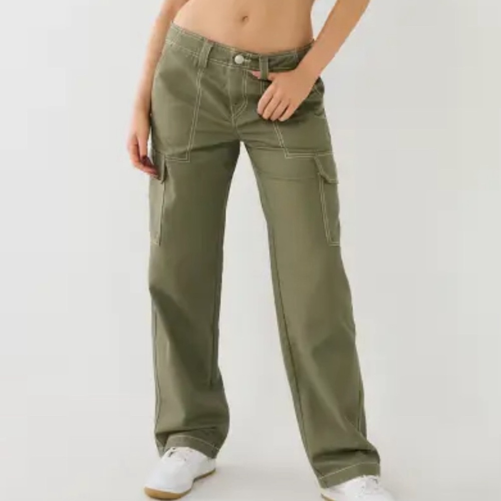 True Religion Big T Cargo Pants